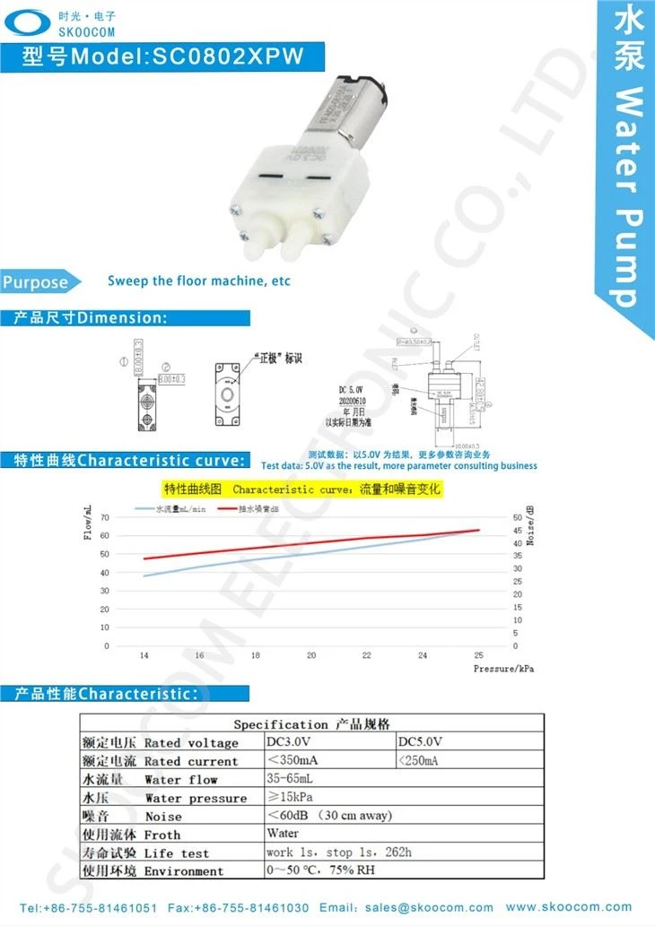 Mini Water Pumps For Breast Pumps And Water Machine
